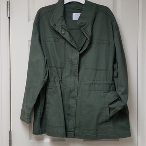 Army green jacket